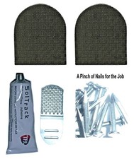 Shoe Heel Repair KIT BLACK LADIES  Heels, Glue, Nails, Scrapper sold in pairs