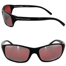 Serengeti Sunglasses Pisano 6982 Shiny Black Pink Sedona Photochromatic