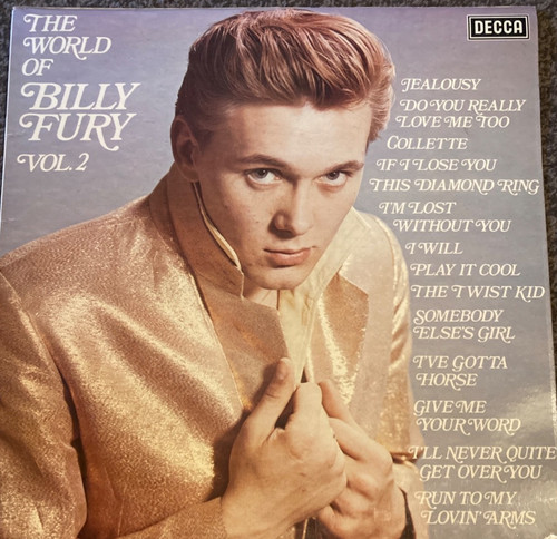 Billy fury the - fury.,