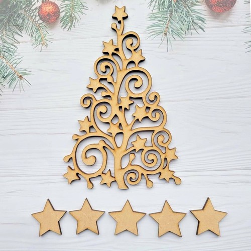 Mdf christmas tree wooden - tree,