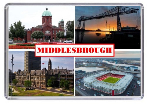 Middlesbrough fridge magnet - fridge,