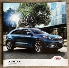 KIA NIRO ACCESSORIES RANGE CAR BROCHURE ALLOY WHEELS BOOT LINER FLOOR MATS ETC