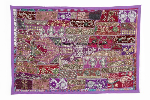 Huge vintage indian sari - huge,
