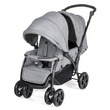 Double seat baby stroller - baby,