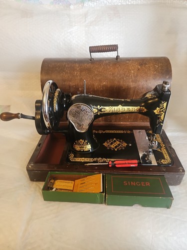 Singer 28k hand crank sewing - 28k,