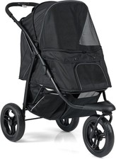 COSTWAY 3-Wheel Pet Stroller