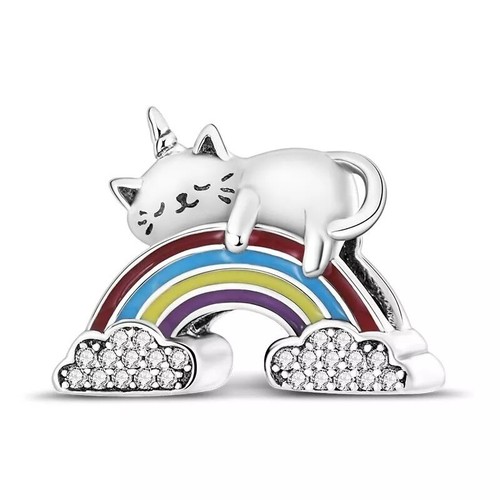 Cat rainbow unicorn 925 - cat,