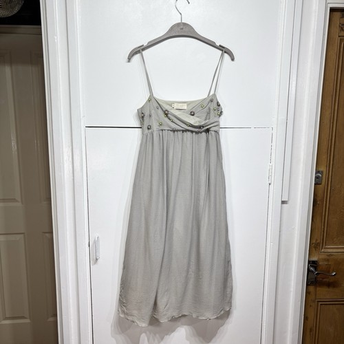 Toast dress grey - toast, cotton