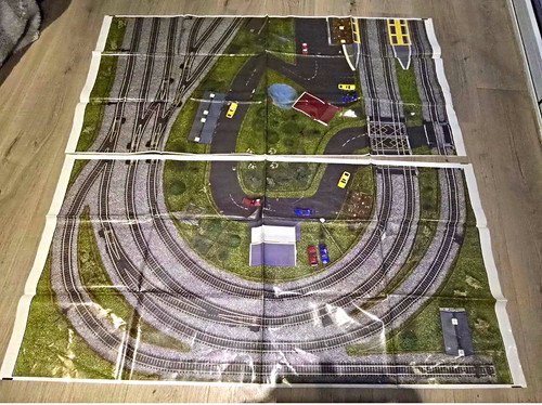 Hornby gauge track mat - mat, (1