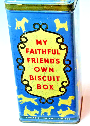 Antique spratts dog biscuit - antique,