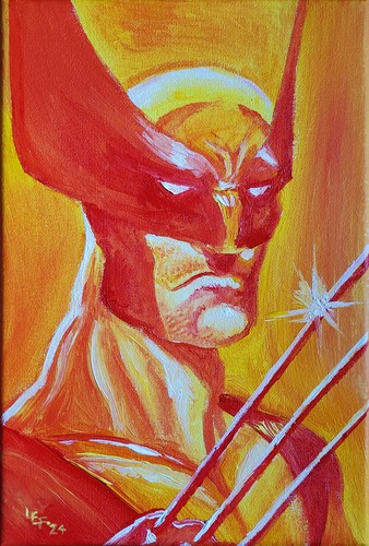 Marvel wolverine acrylic - marvel:,