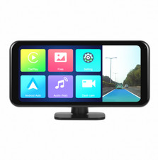 6.25in Dash Cam Portable For Apple Carplay Car Rear View Camera Video Recorder 