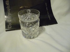 Vintage Cut Glass Lidded