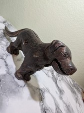 Antique Vintage Cast Iron Dog