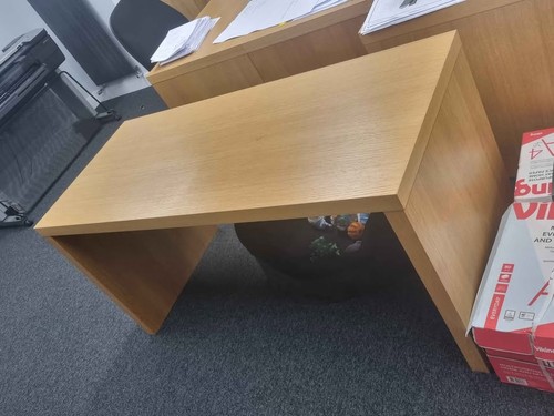 Ikea malm office - malm, oak