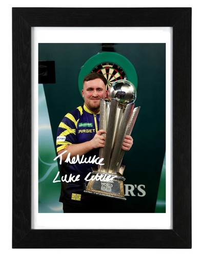 Luke littler signed autograph - luke,