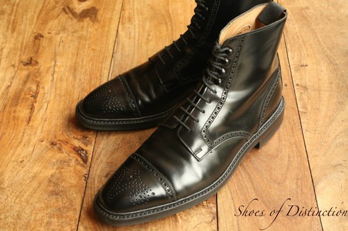 Crockett jones black derby - crockett, &