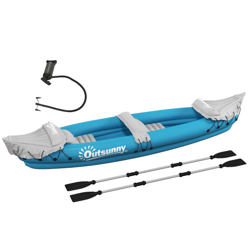 Outsunny inflatable kayak - outsunny,