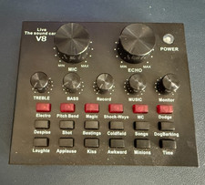 Live Sound Card V8 USB Voice Effects Processor