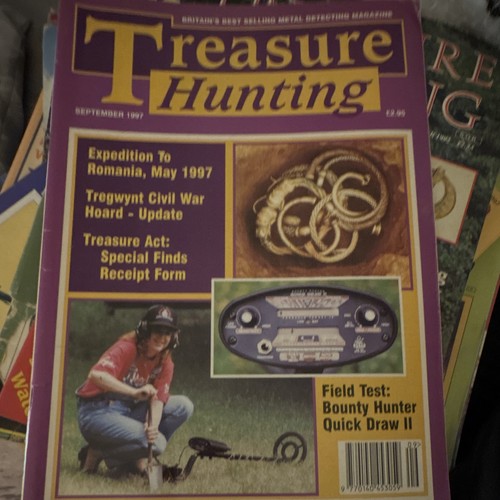 Treasure hunting magazine - treasure,