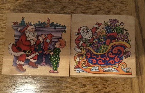 Pair vintage christmas - of,