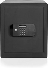 Yale Motorised High Security Office Black Safe - YSEB/400/EB1 - Brand New