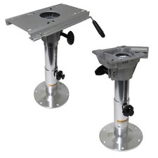 Aluminium Adjustable Boat Seat Pedestal (Fixed Sliding High Base Marine)