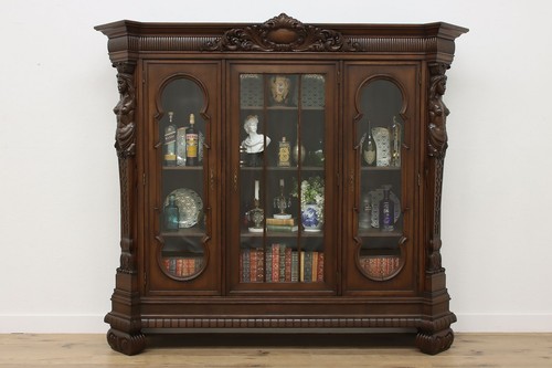 Renaissance antique oak office - renaissance,