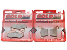 Brake pads front rear - &, for