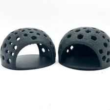 Gecko Lizard Hideout Terrariums – Reptile Cave Shelter, Safe Hermit Crab Habitat