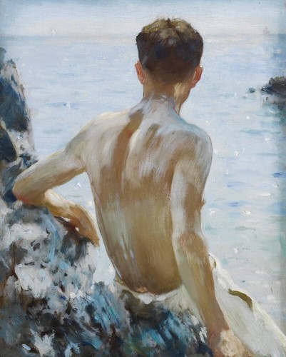 Henry scott tuke signed - henry, oil