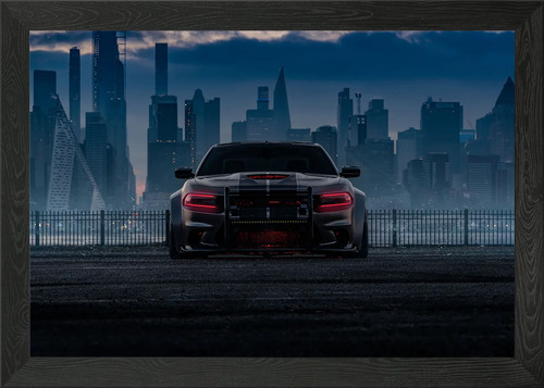 Dodge charger srt framed wall - charger,