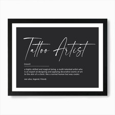 Tattoo Artist Definition Art