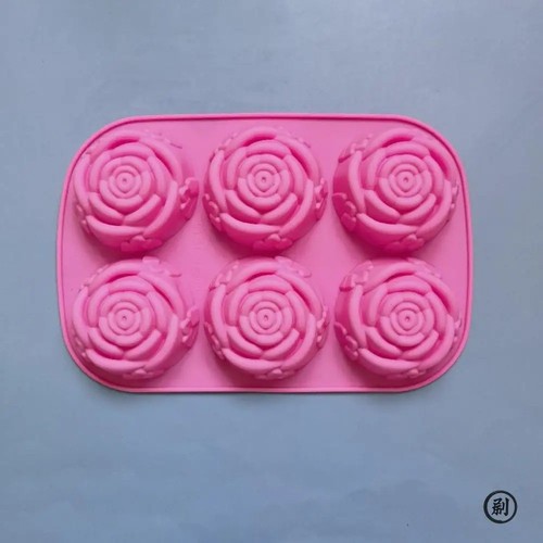 Rose flower cake - cake, silicone