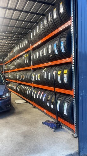 Garage car wheel storage - car,