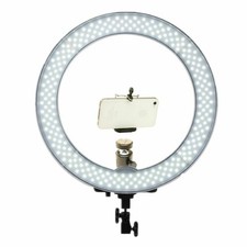 Diva Ring Light 12" Dimmable Photo/Video Light with Light Stand, Case & Mounts