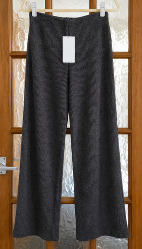 Zara brown ribbed - ribbed, knit
