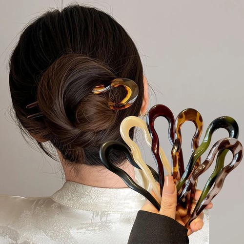 Women shaped hairpin french - shaped,