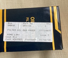 Classic MGB Older Models Oil Filter Classic Gold GFE102 Brand New In Box