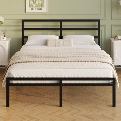 Premium metal bed frame - frame, single