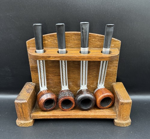 Vintage oak pipe - vintage,