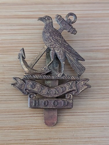 Cap badge royal naval - cap,