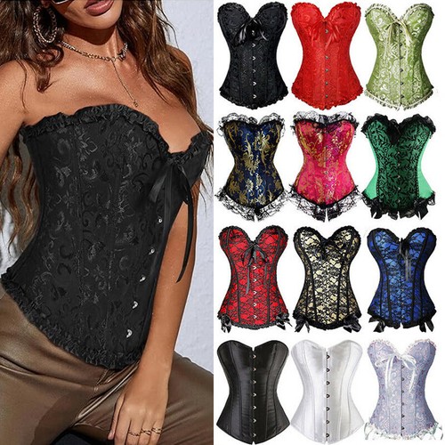Women overbust boned corset - women,