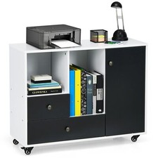 2-Drawer Mobile File Cabinet