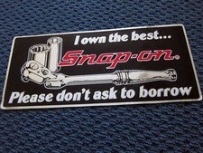 SNAP ON TOOL BOX DECAL BADGE