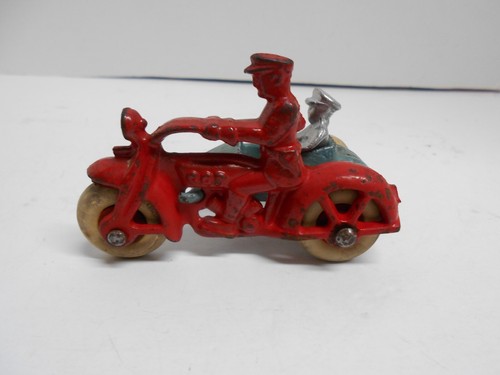 Hubley cast iron police - hubley,