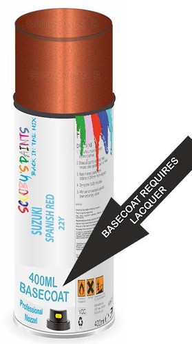 Basecoat aerosol for suzuki - basecoat,