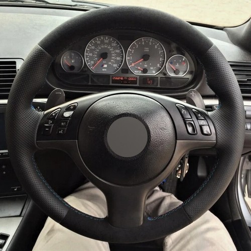 Alcantara steering wheel cover - alcantara,