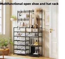 Double shoe rack and - double,