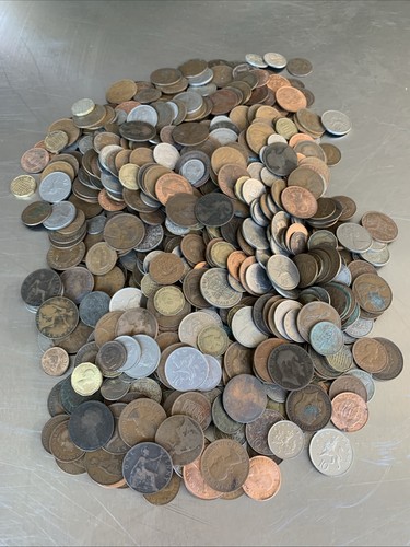 7kg old british - of, coins
